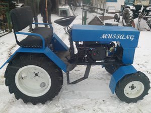 Как изготовить минитрактор