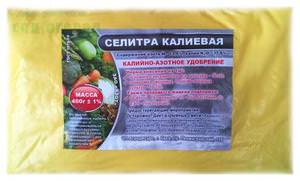 Применение калиевой селитры